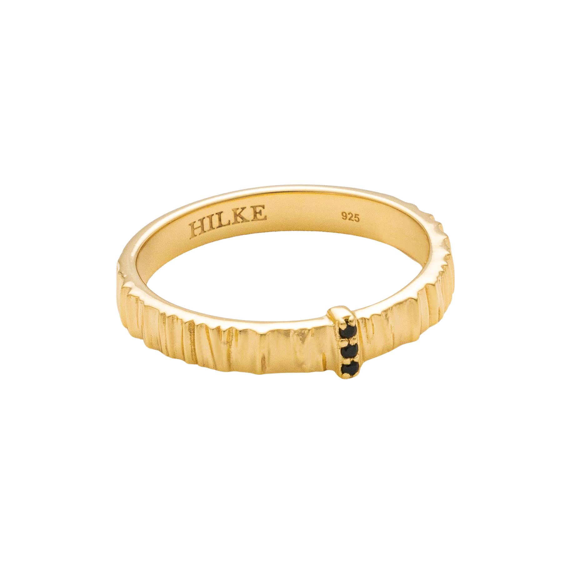 Ring, Matera Nero - Gold 8