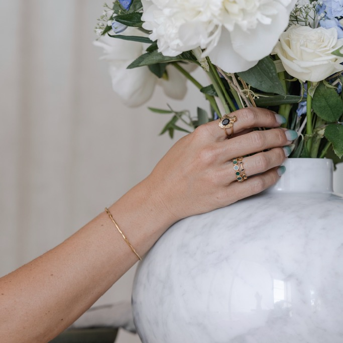 Ring, Aquila Nero - Gilded 6