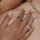 Ring, Aquila Rosso - Silver 7