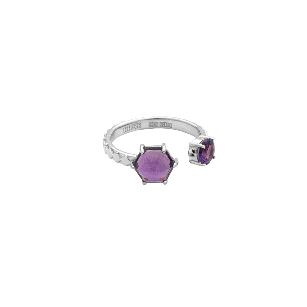 Ring, Viola 2 - Silver 8