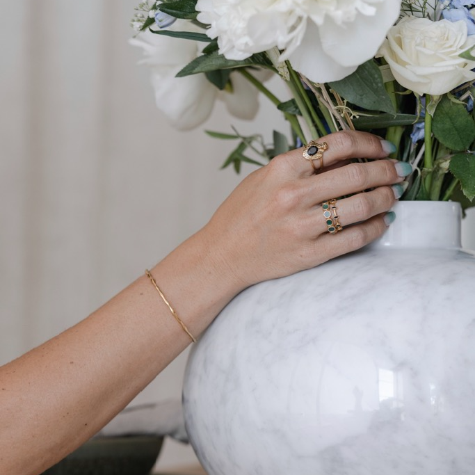 Ring, Tuti Nero - Gilded