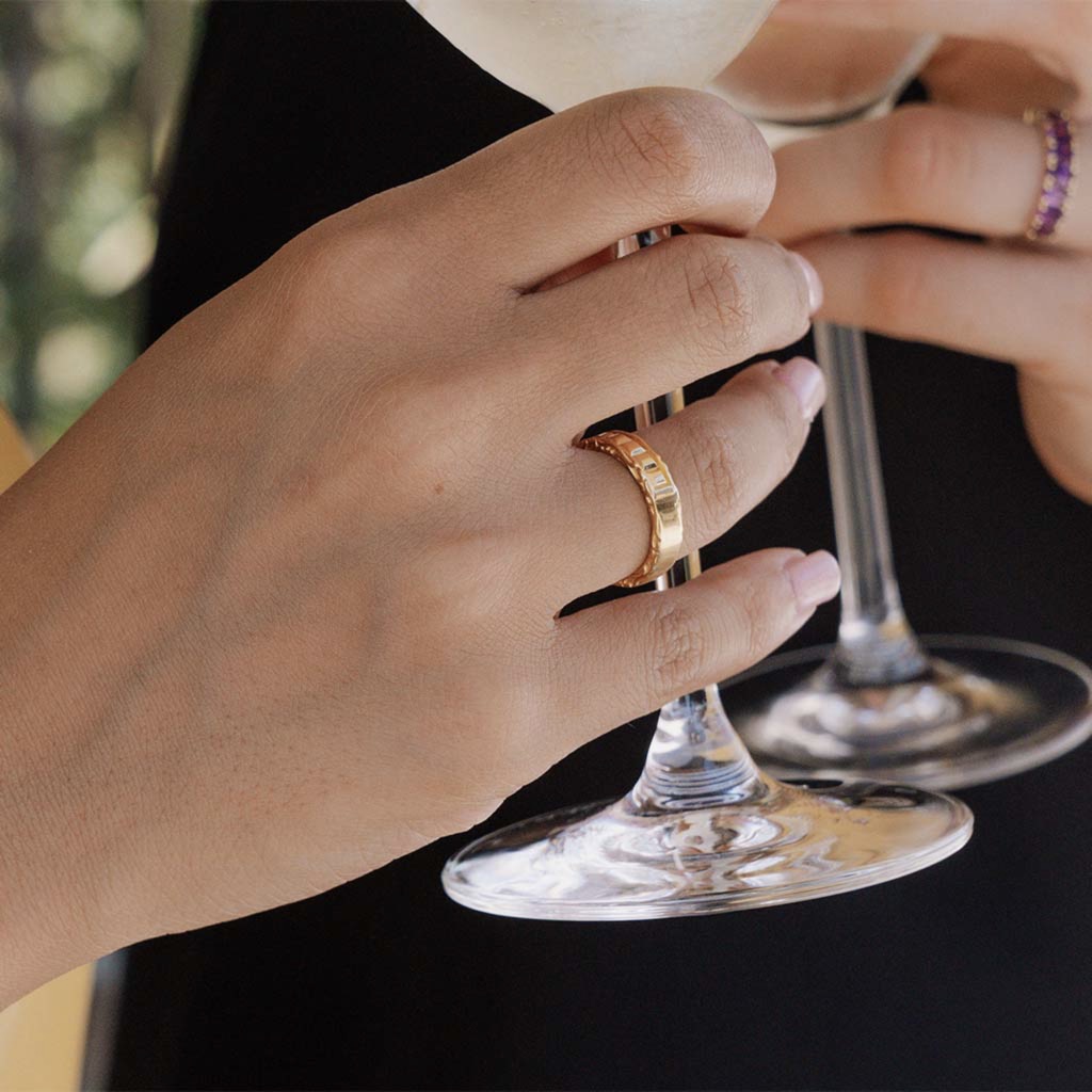 Ring Sant'Angelo, Guld