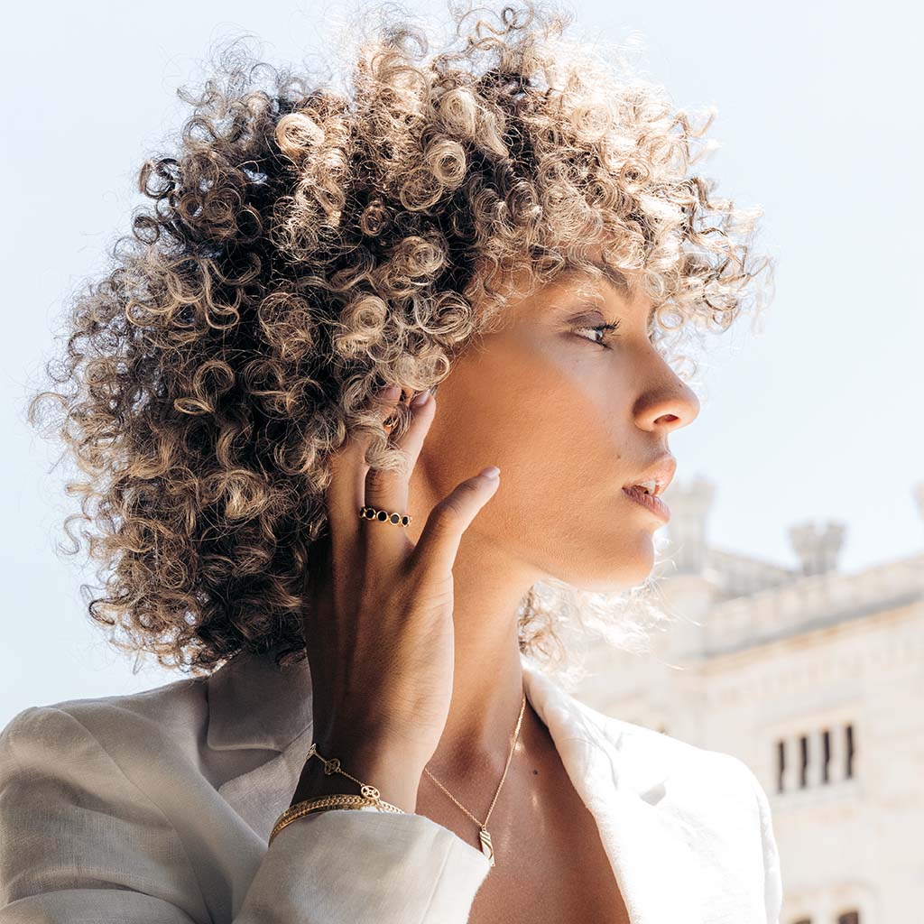 Ring, La Moda Nero 1 - Gilded 6