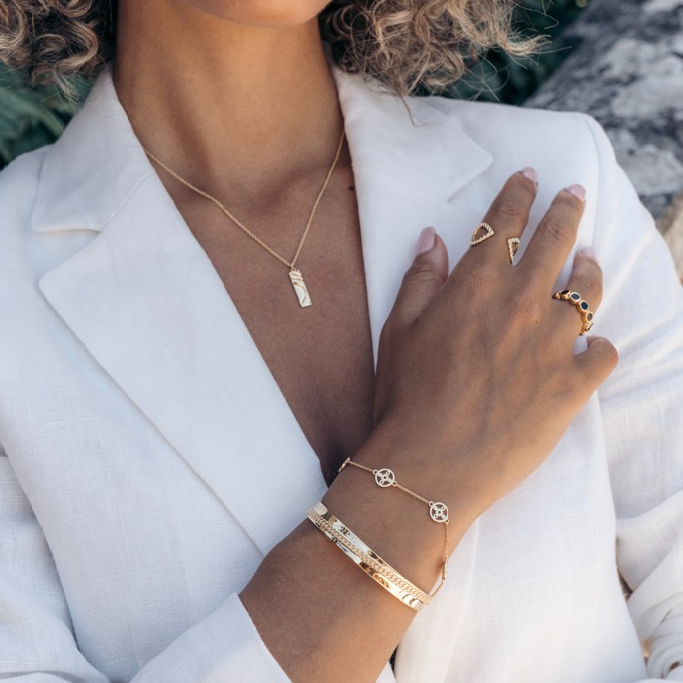 Ring, La Moda Nero 1 - Gilded 6