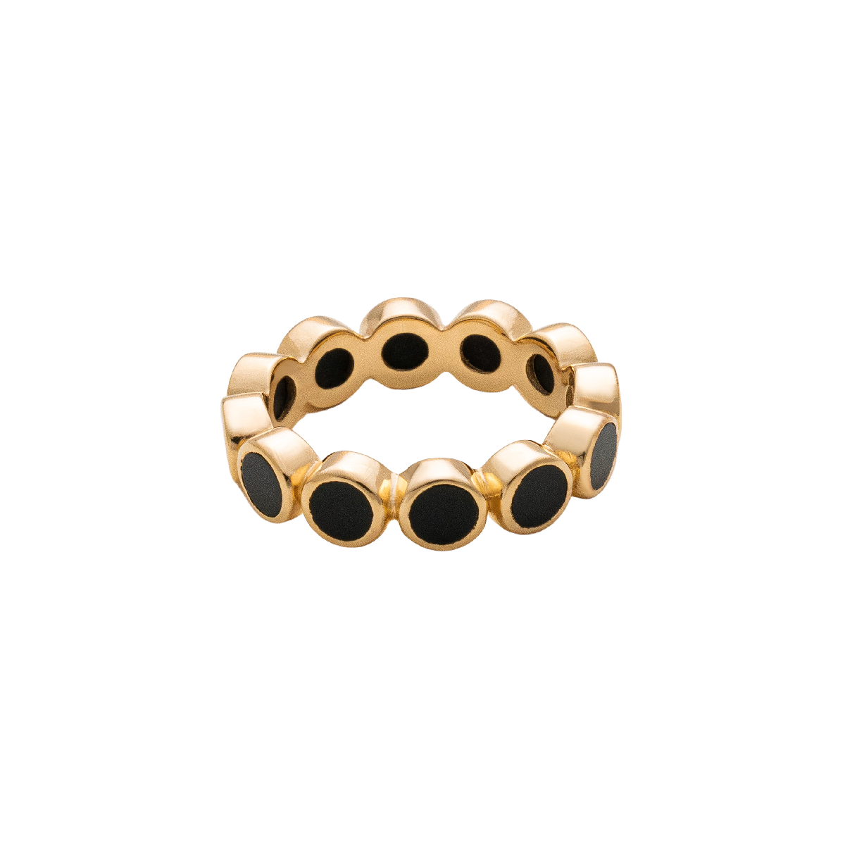 Ring, La Moda Nero 1 - Gold 8