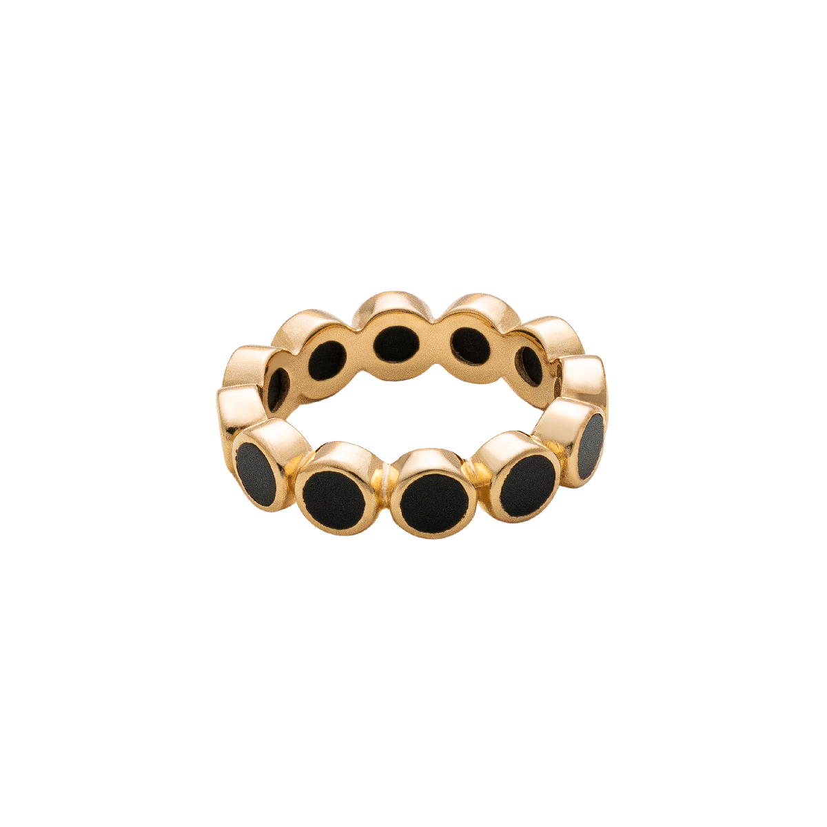 Ring, La Moda Nero 1 - Gilded 6