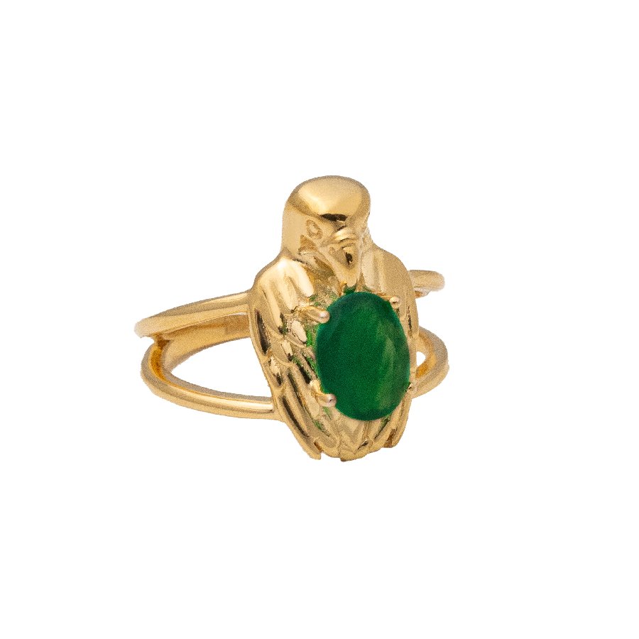 Ring, Aquila Verde - Gilded 7