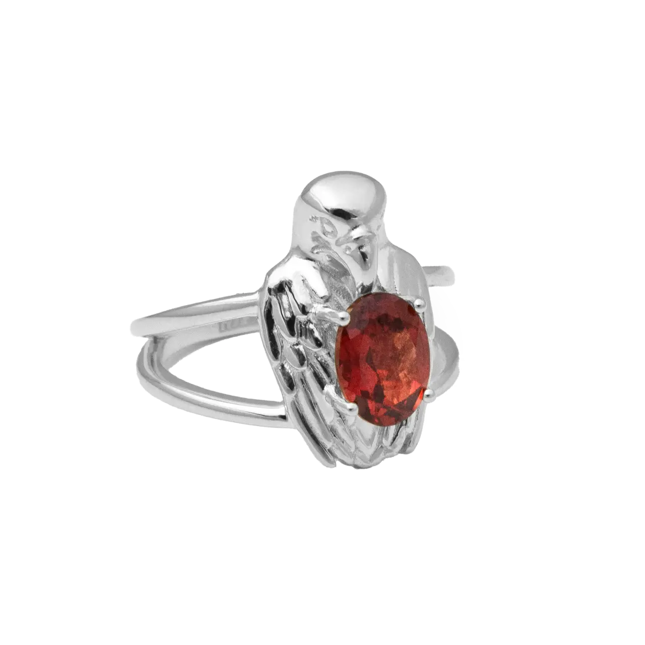Ring, Aquila Rosso - Silver 7