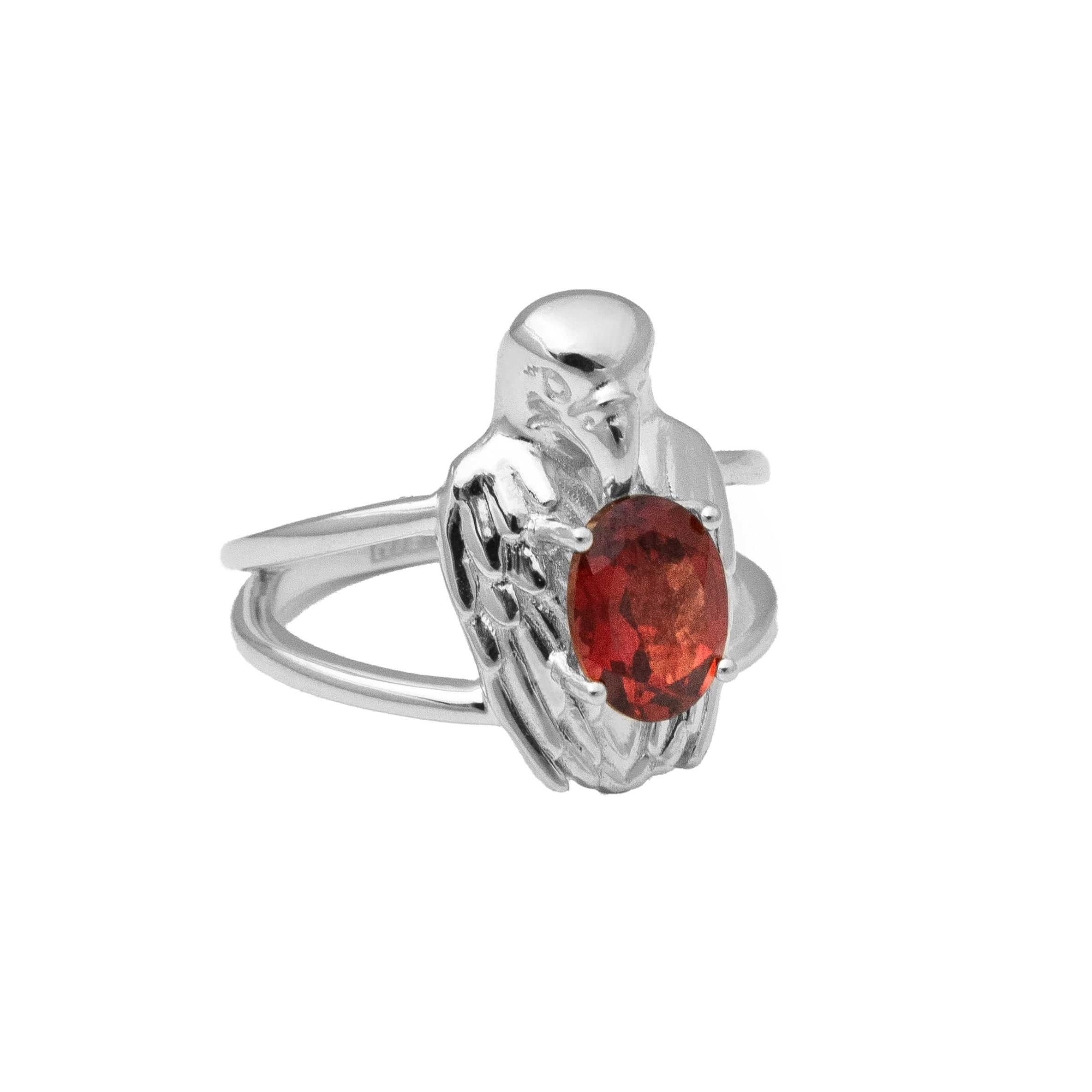 Ring Aquila Rosso, Silver 6