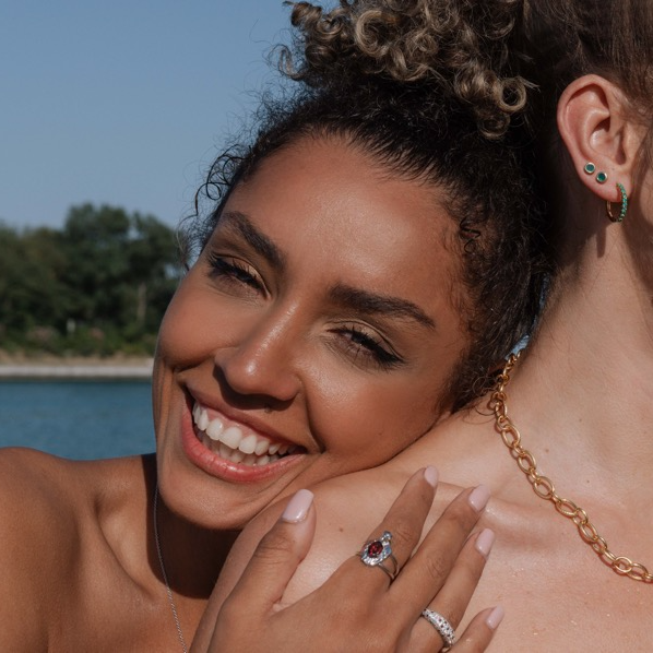 Ring, Aquila Rosso - Silver 7