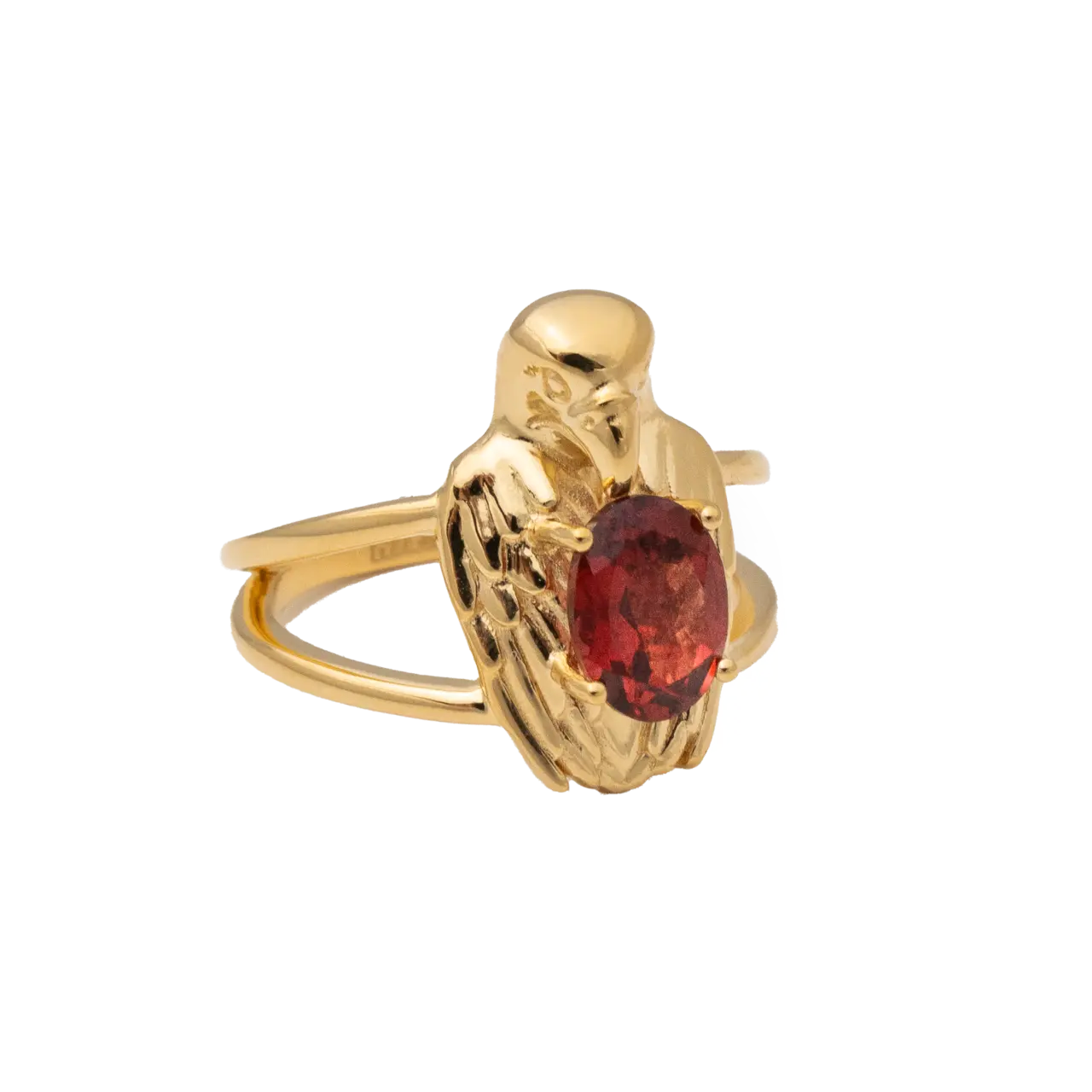Ring, Aquila Rosso - Gilded 8