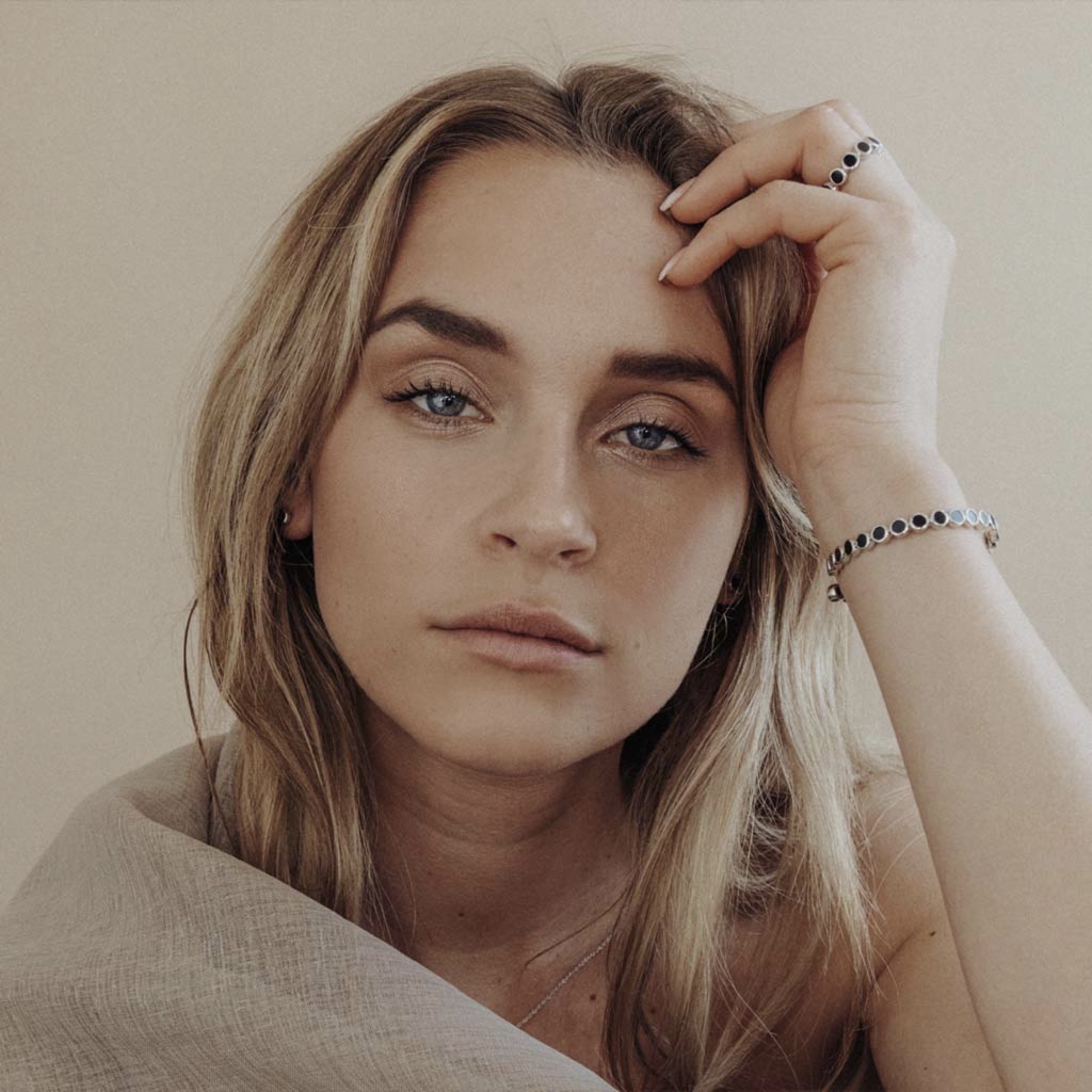 Bangle, La Moda Nero - Silver