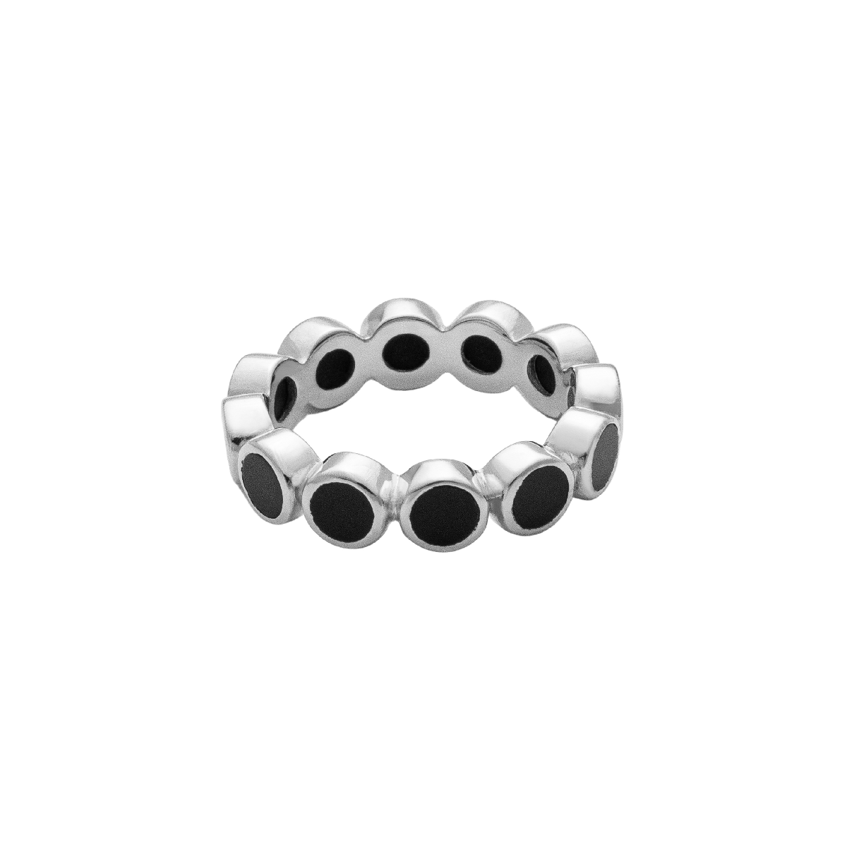 Ring, La Moda Nero 1 - Silver 8