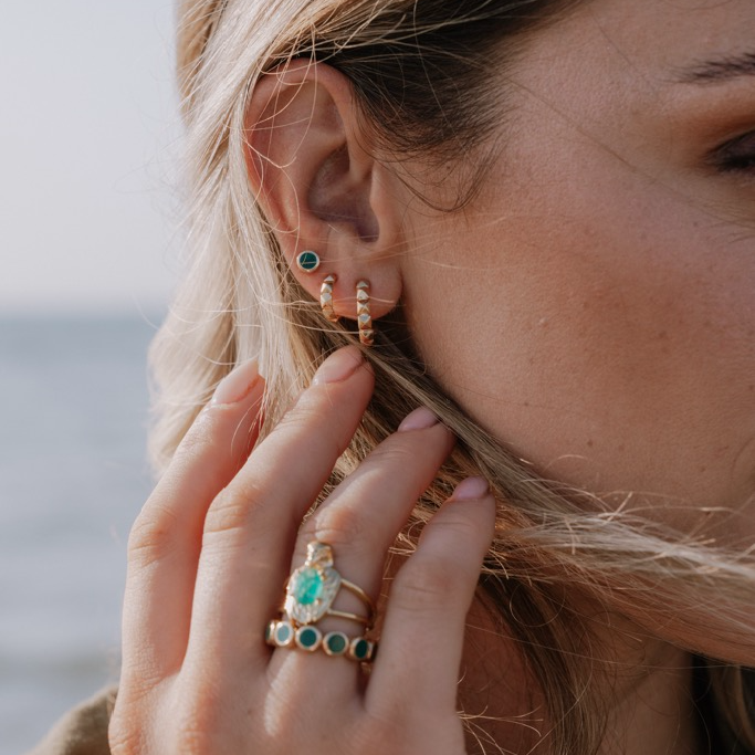 Hoops, Moena 1 - Gilded