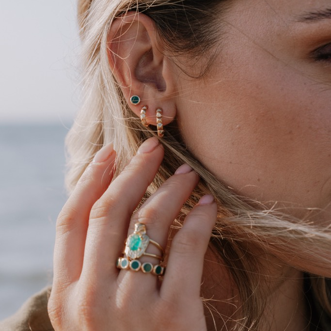 Hoops, Moena 2 - Gilded