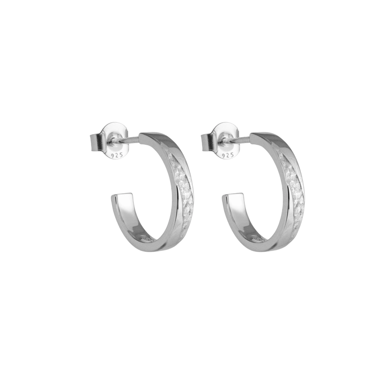 Hoops, Positano - Silver
