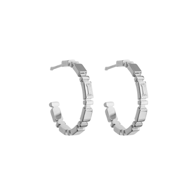 Hoops, Sant'Antioco Bianco - Silver