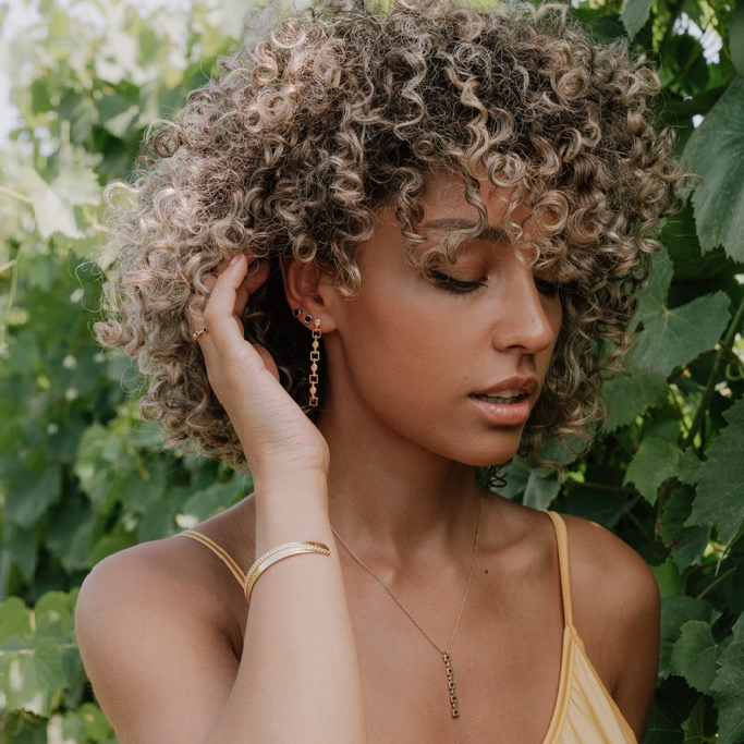 Earrings, Anima - Gilded