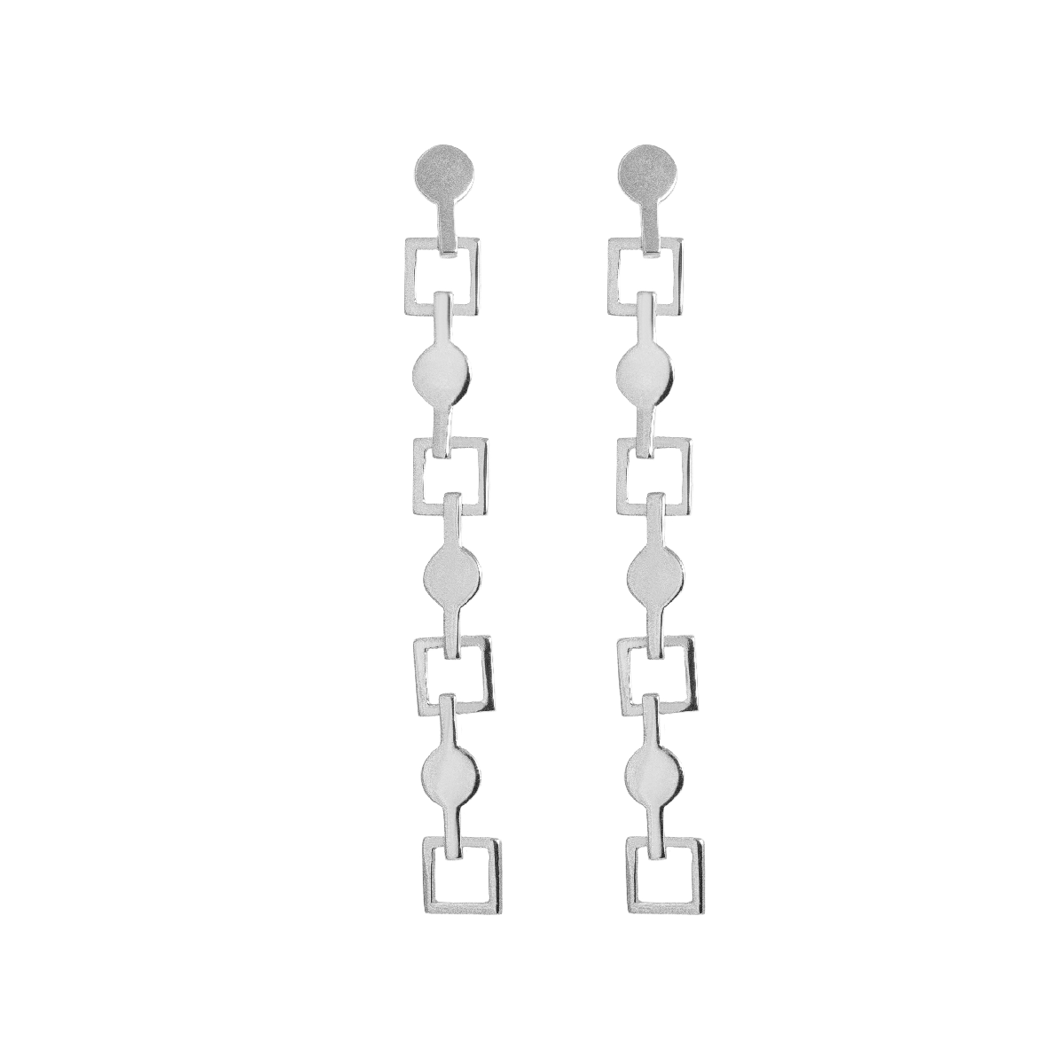 Earrings, Anima - Silver