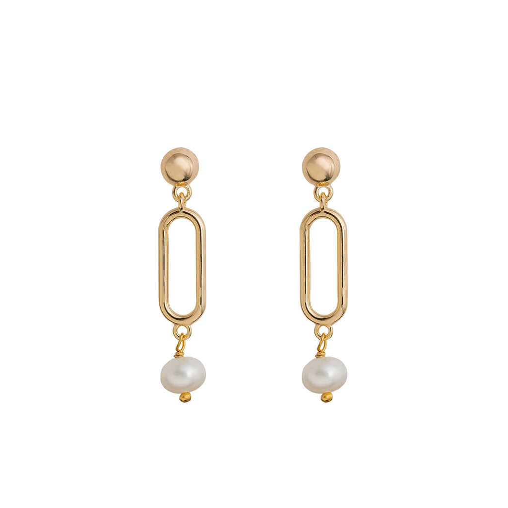Earrings, Gemma - Gold