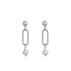 Earrings, Gemma - Silver