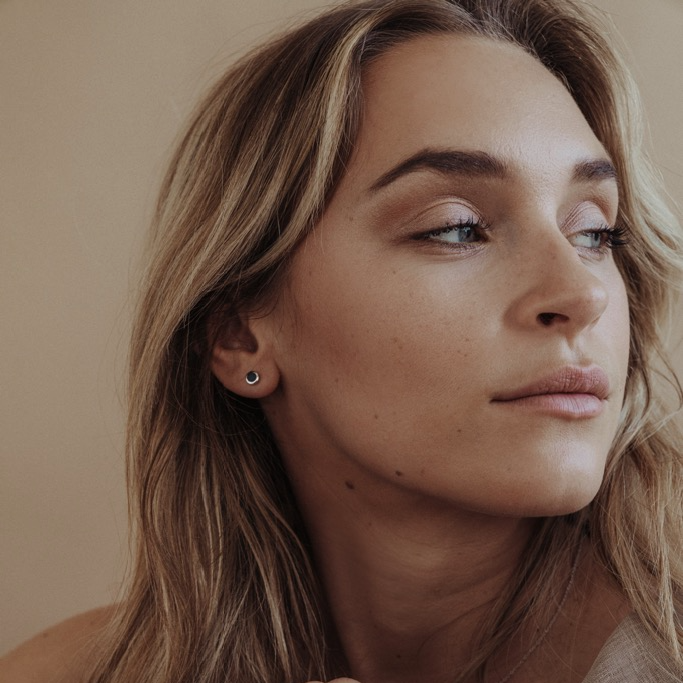 Earrings, La Moda Nero - Silver