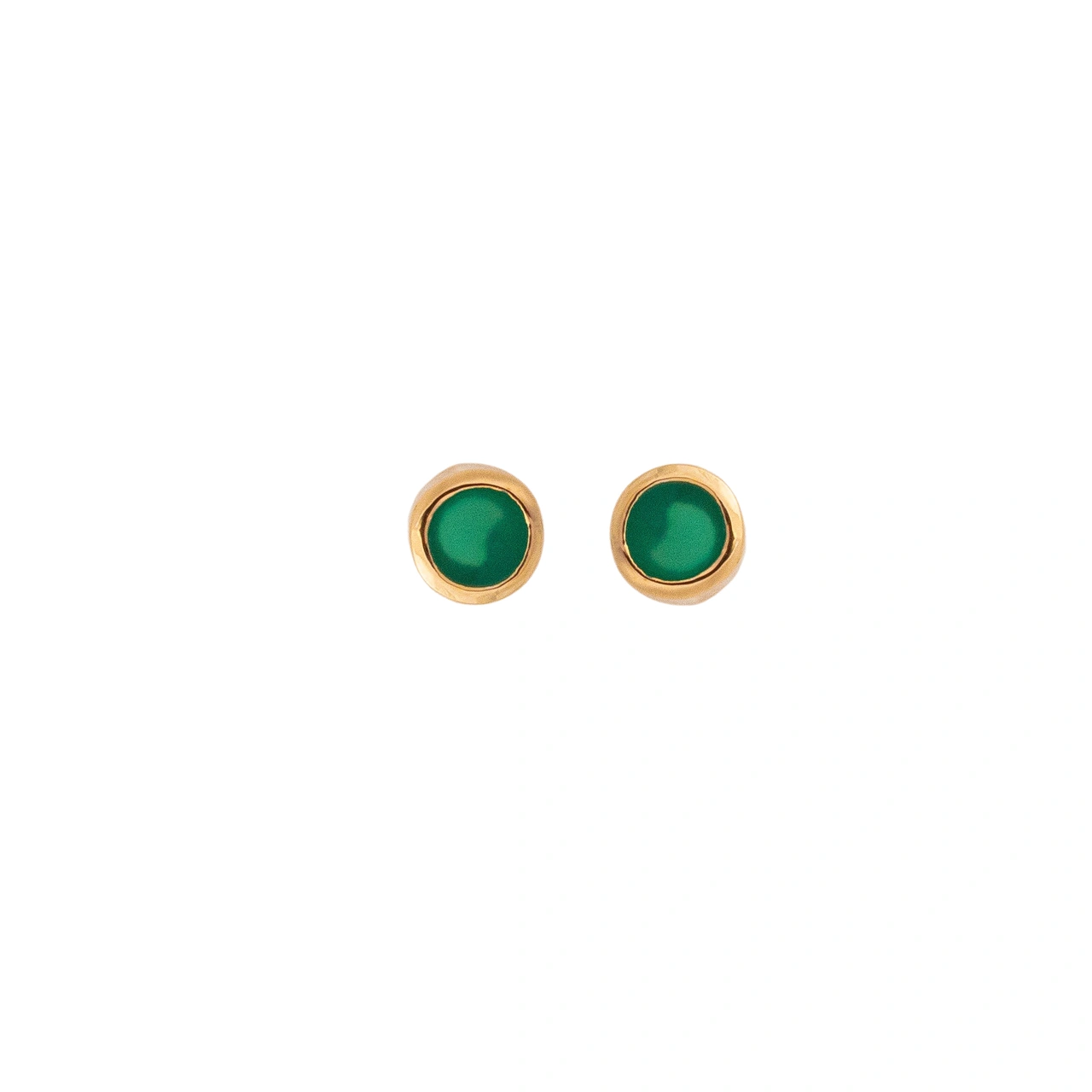 Earrings, La Moda Verde - Gilded