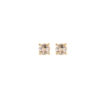 Earrings, La Moda Bianco - Gilded