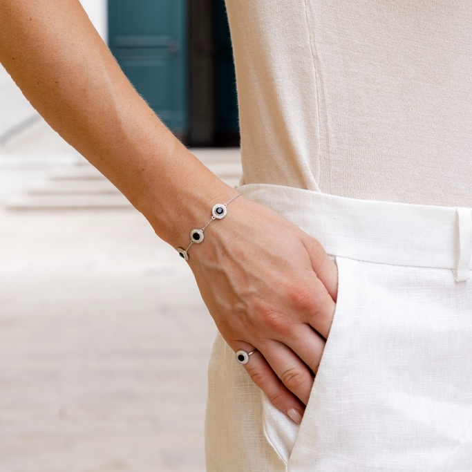 Bracelet, Verona - Silver