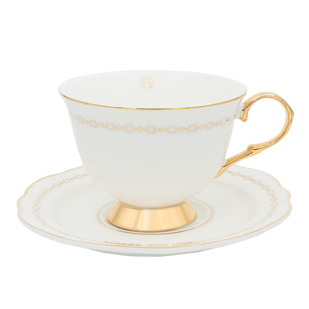 Cup with saucer - Anima Bianco