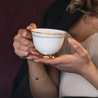 Cup with saucer - Anima Bianco