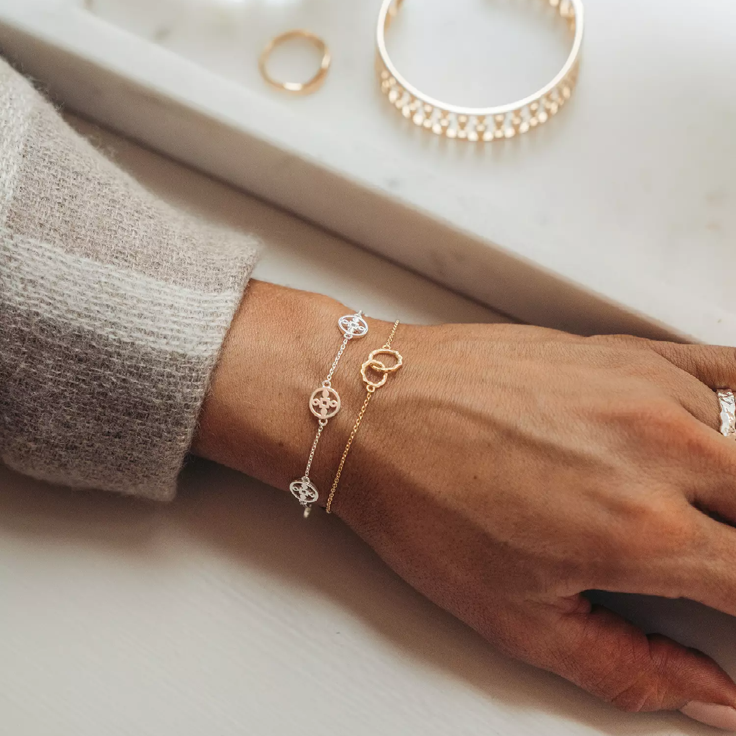 Bracelet, Insieme - Gilded