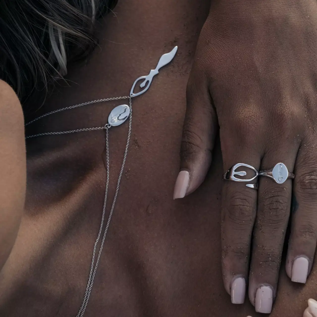 Necklace Donna, Silver