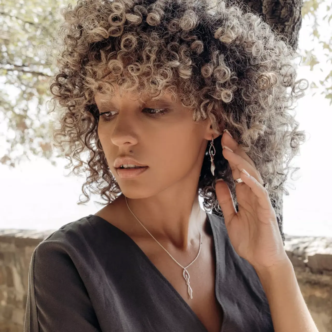 Necklace Donna, Silver