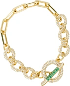Bracelet, Illuminare Bianco - Gilded