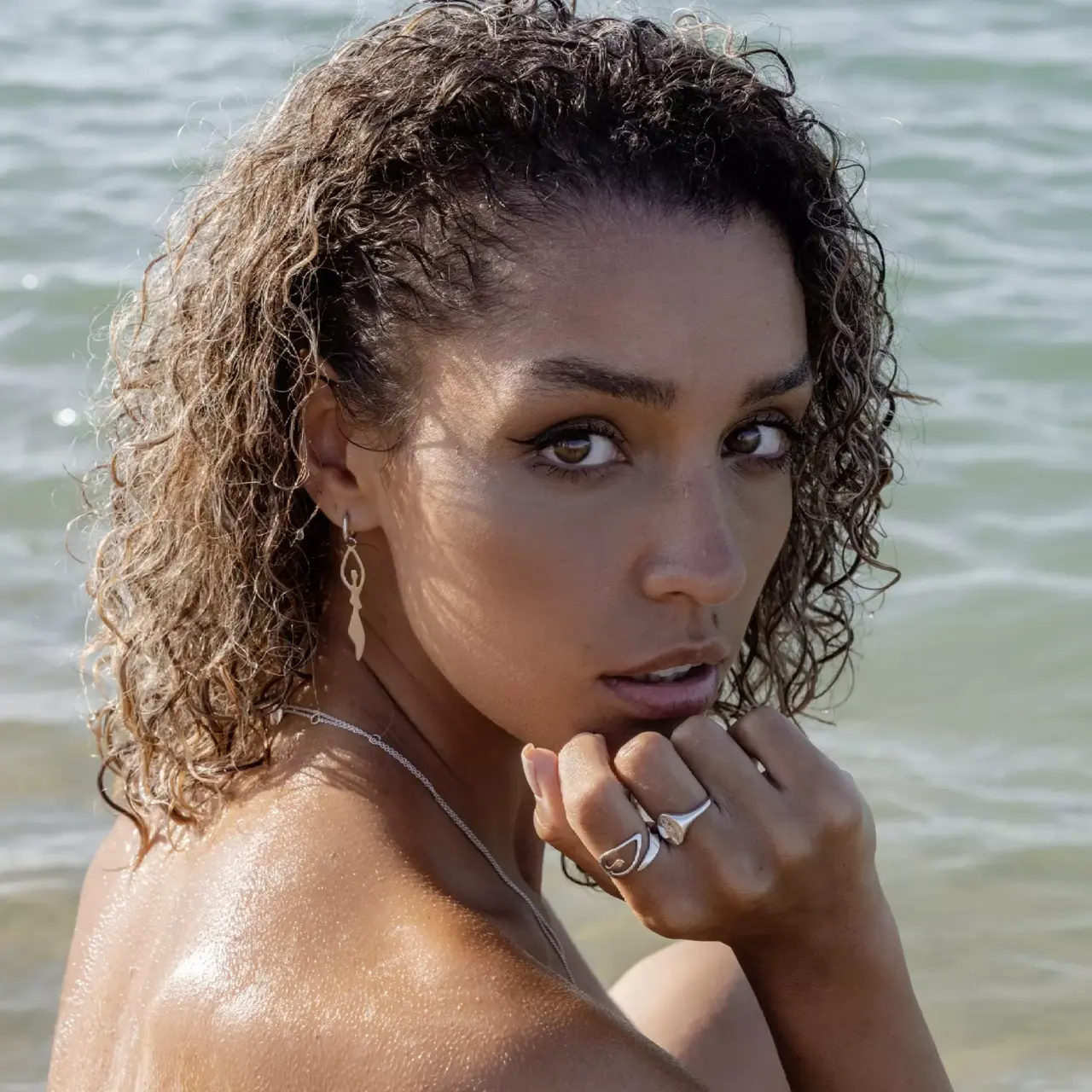 Earring Donna, Silver