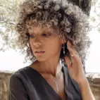 Earring Donna, Silver