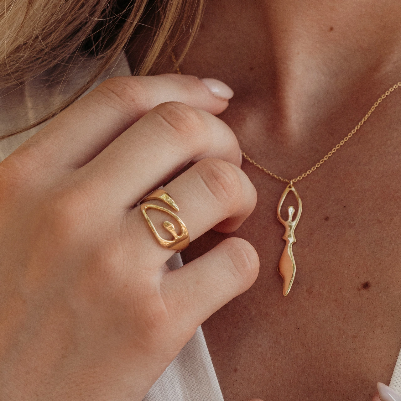 Ring Donna, Gilded 7