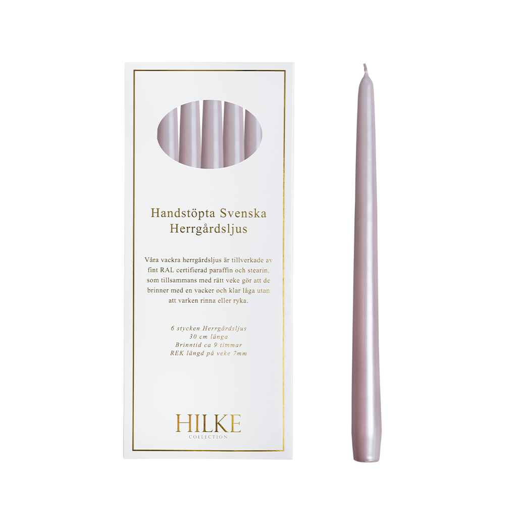 Mansion Candles - Pearl Pink