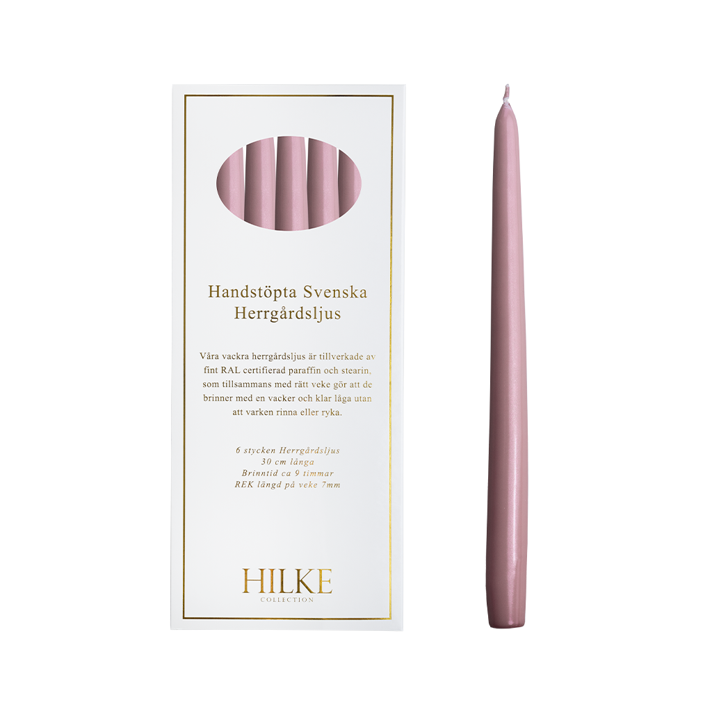 Mansion Candles - Metallic Pink