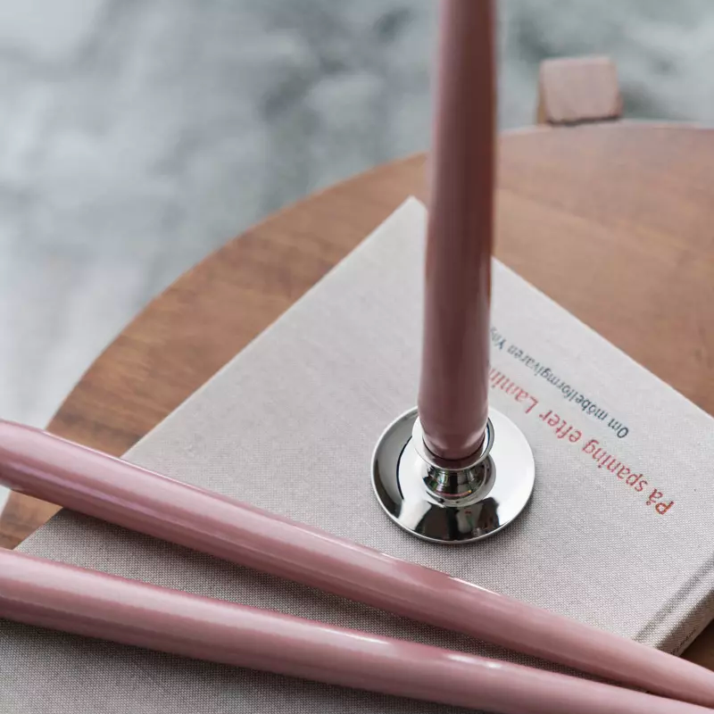 Mansion Candles - Metallic Pink