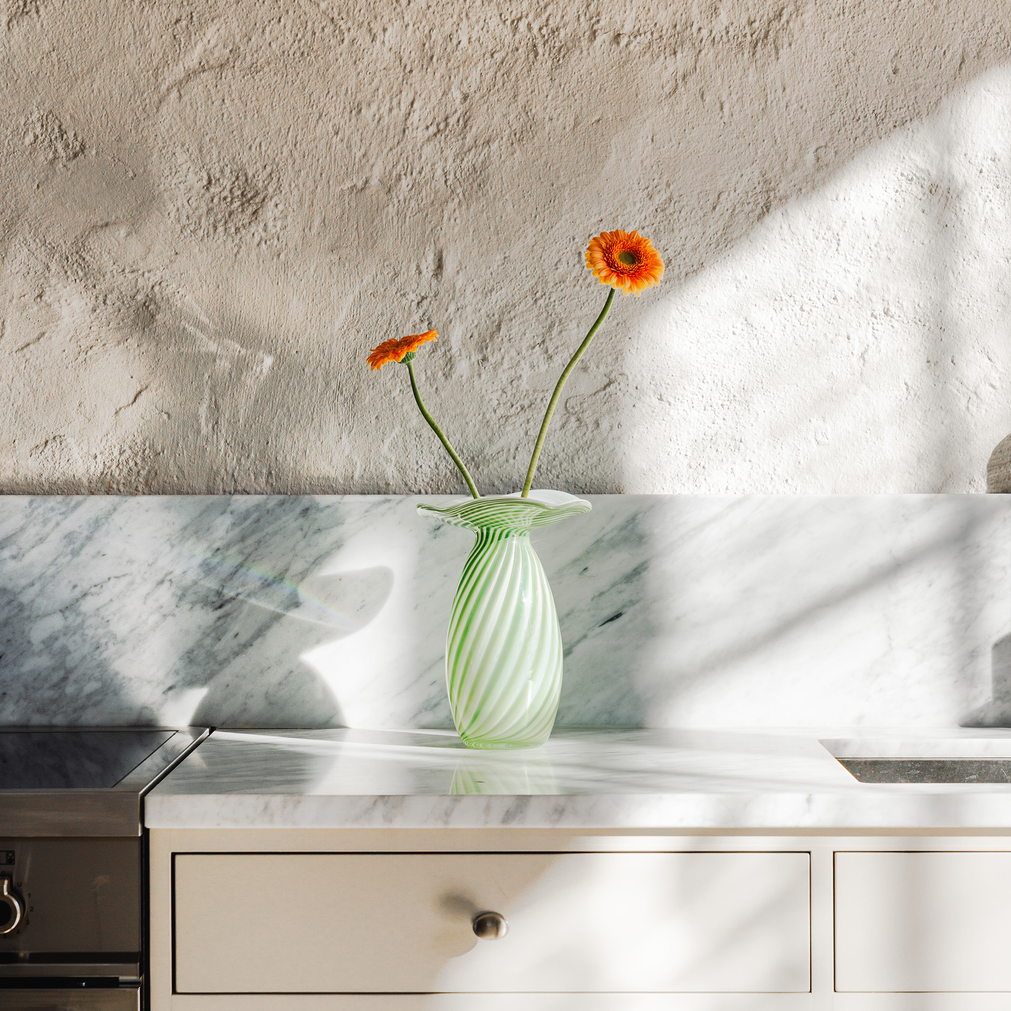 Vase Hilke X Skruf - Caramello