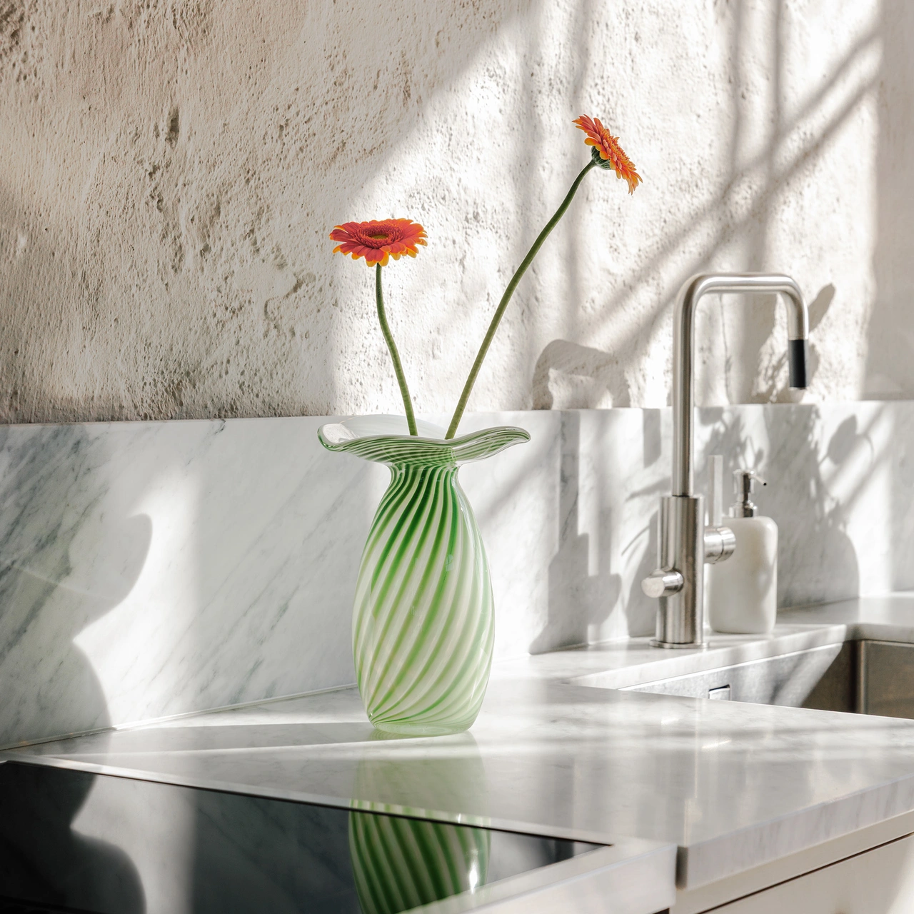 Vase Hilke X Skruf - Caramello