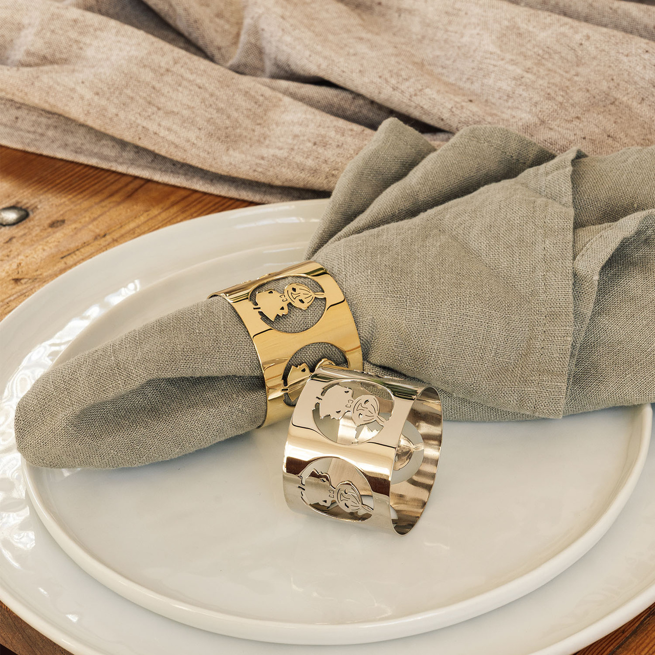 Napkinrings Hilke X Mumin Little My