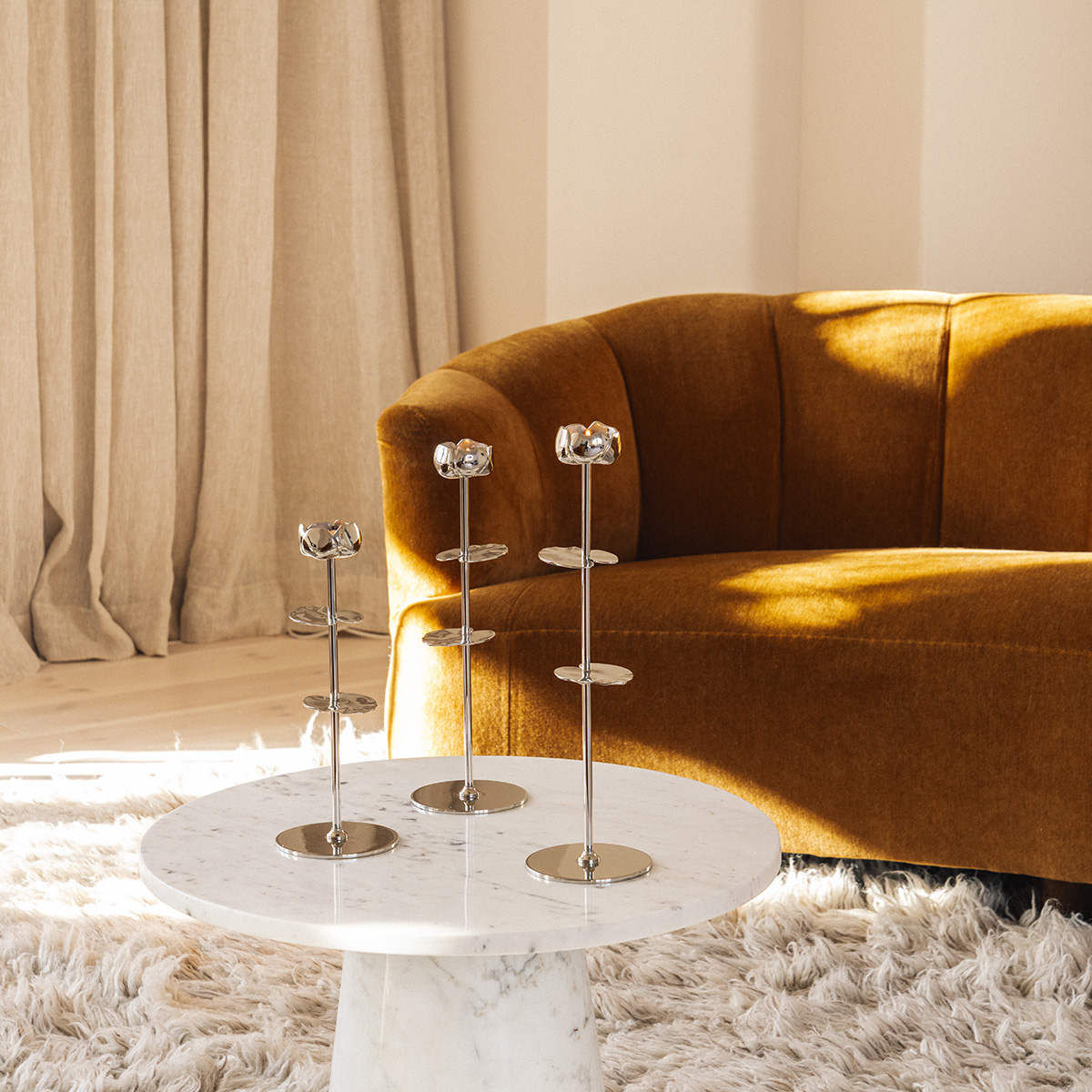 Candleholder Ninfea Alta NP - 40cm