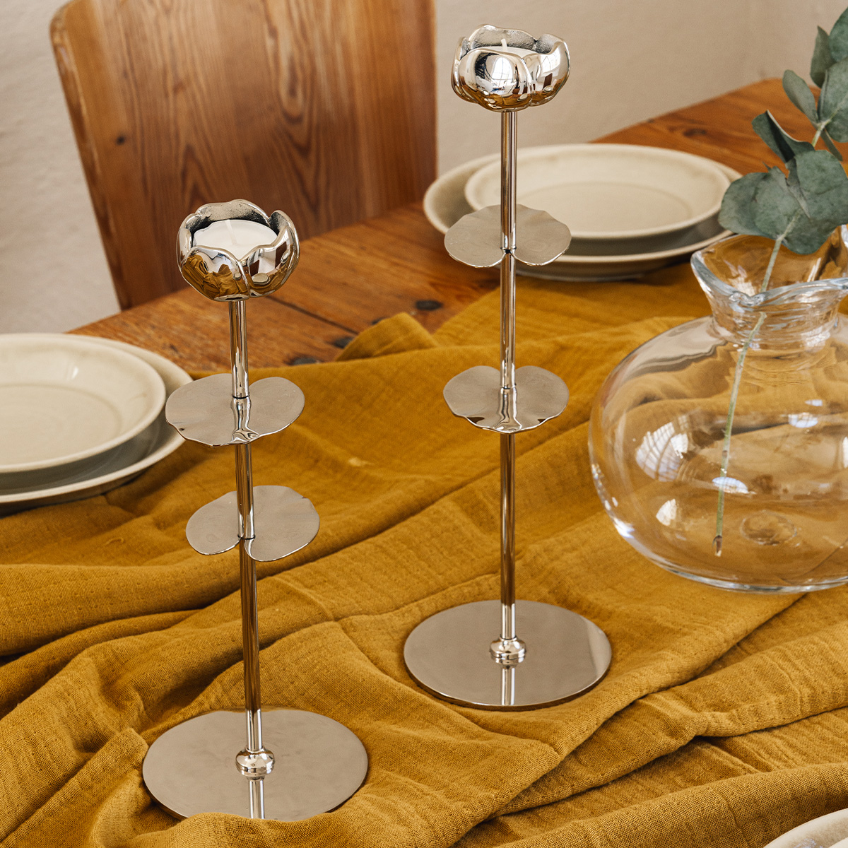 Candleholder Ninfea Alta NP - 40cm