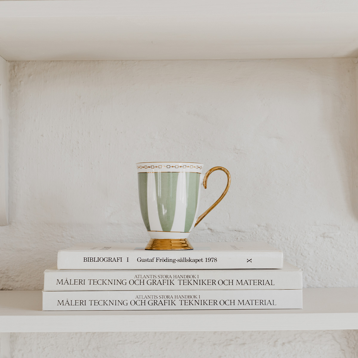 Mug - Strisce Salvia