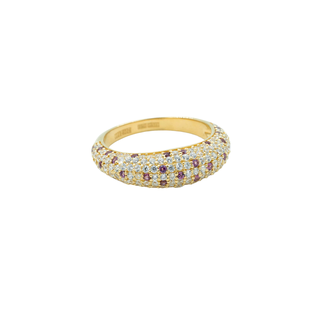 Ring, Illuminare 1 Viola  - Gilded 7