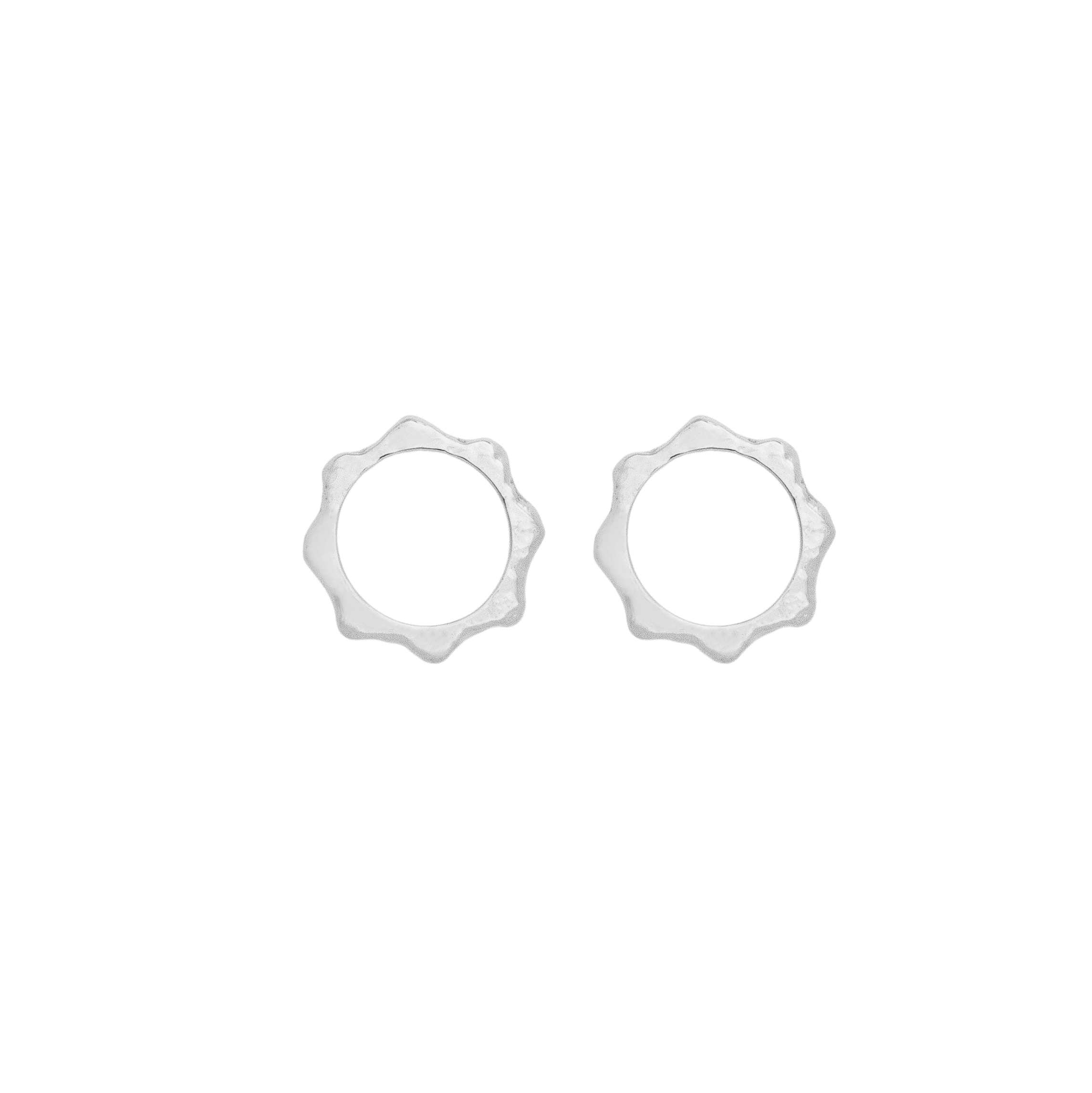 Earring Morbido 1, Silver