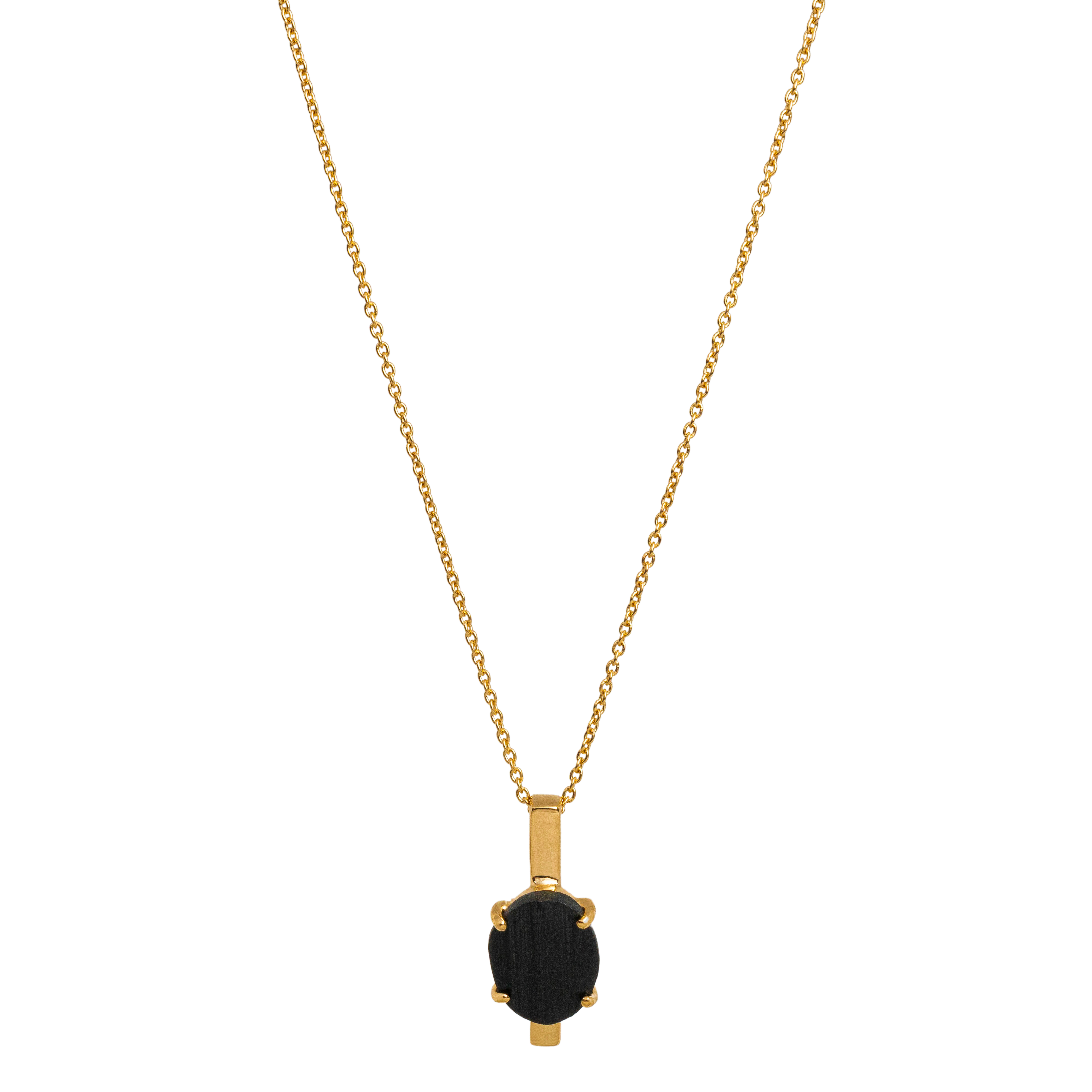 Necklace, Luna Nero 5 - Gilded